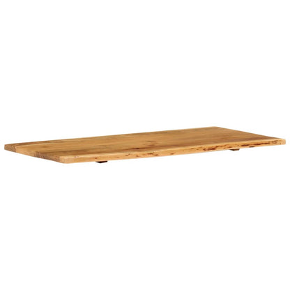 vidaXL Bathroom Vanity Top Solid Acacia Wood 114x52x2.5 cm