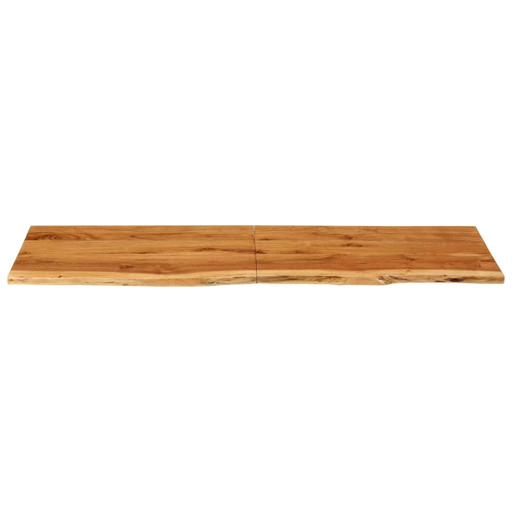 vidaXL Bathroom Vanity Top Solid Acacia Wood 140x52x2,5 cm