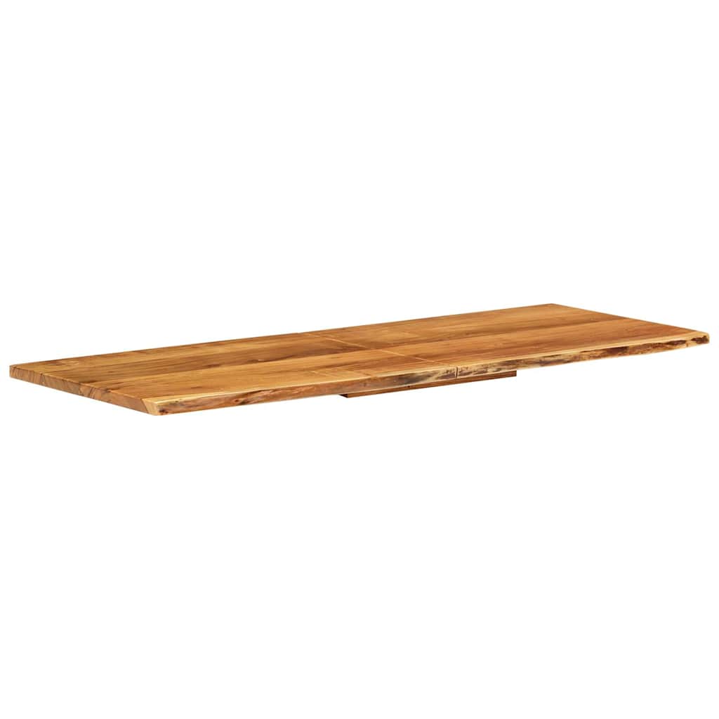 vidaXL Bathroom Vanity Top Solid Acacia Wood 140x52x2,5 cm