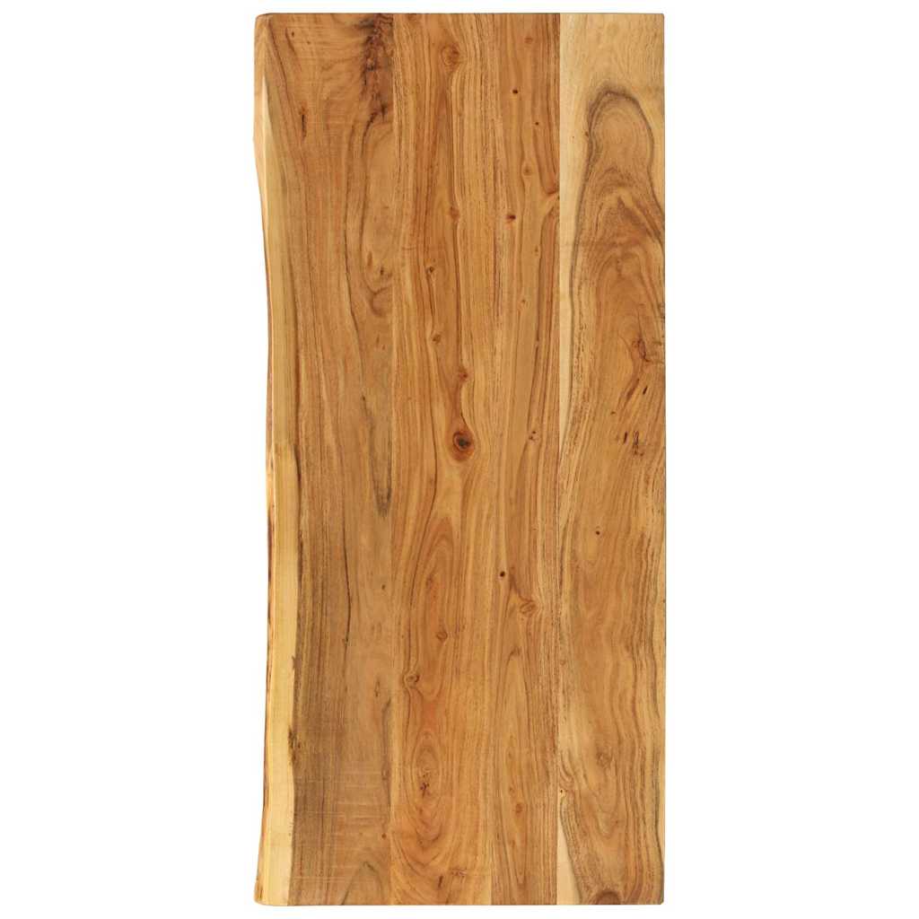 vidaXL Bathroom Vanity Top Solid Acacia Wood 140x52x3,8 cm