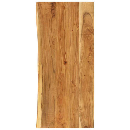 vidaXL Bathroom Vanity Top Solid Acacia Wood 140x52x3,8 cm