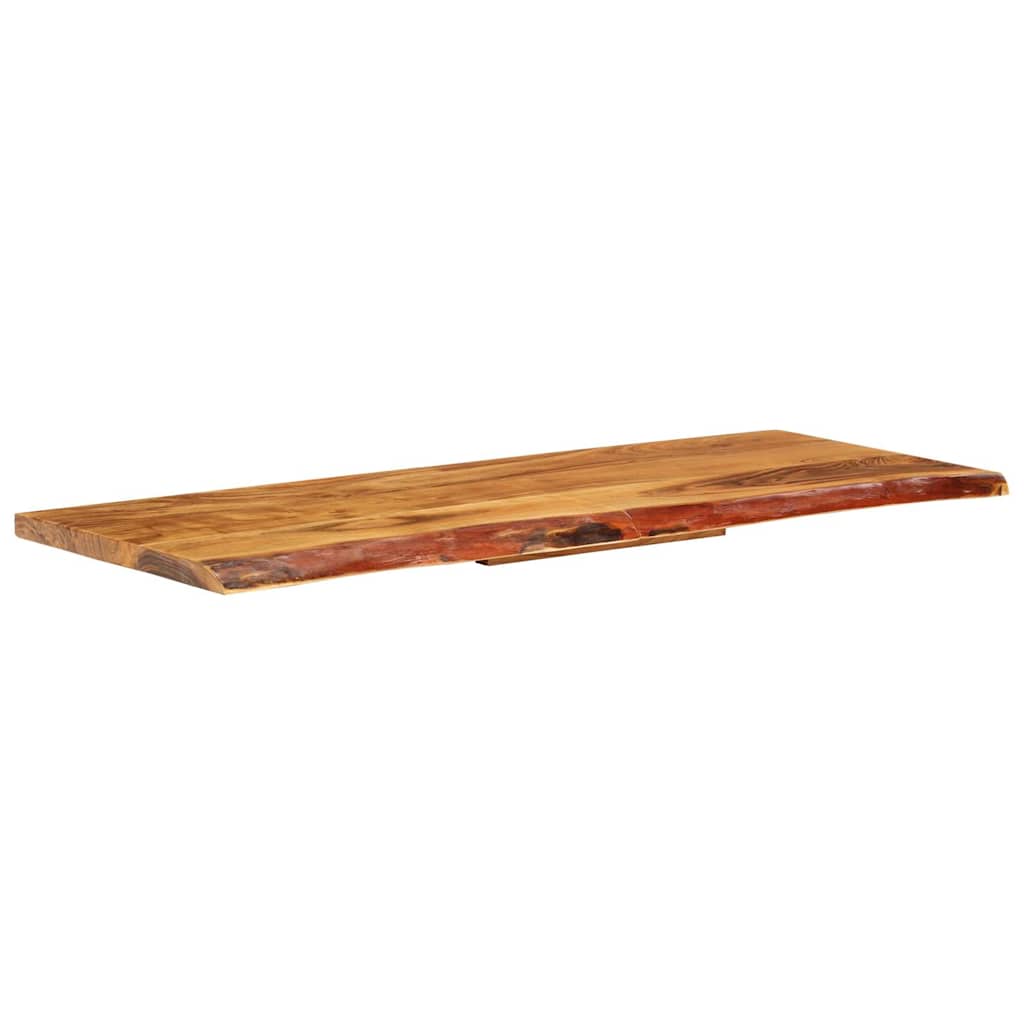 vidaXL Bathroom Vanity Top Solid Acacia Wood 140x52x3,8 cm