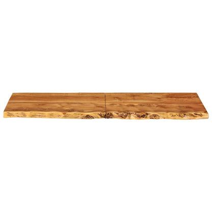 vidaXL Bathroom Vanity Top Solid Acacia Wood 140x52x3,8 cm