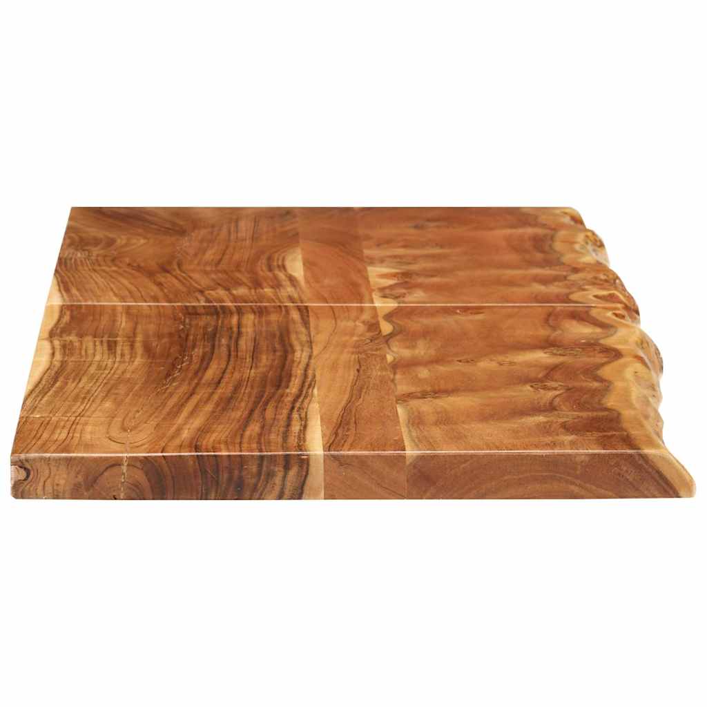 vidaXL Bathroom Vanity Top Solid Acacia Wood 140x52x3,8 cm