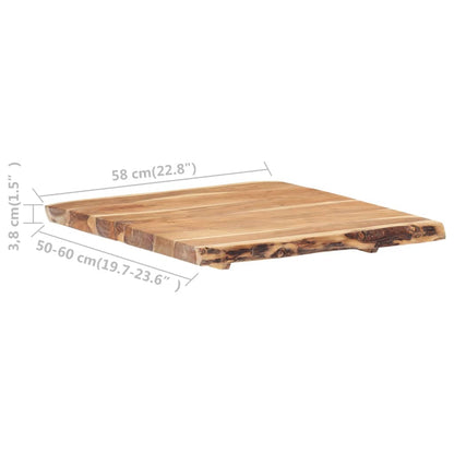 vidaXL Table Top | Natural wood | Solid acacia wood | Medium | Durable