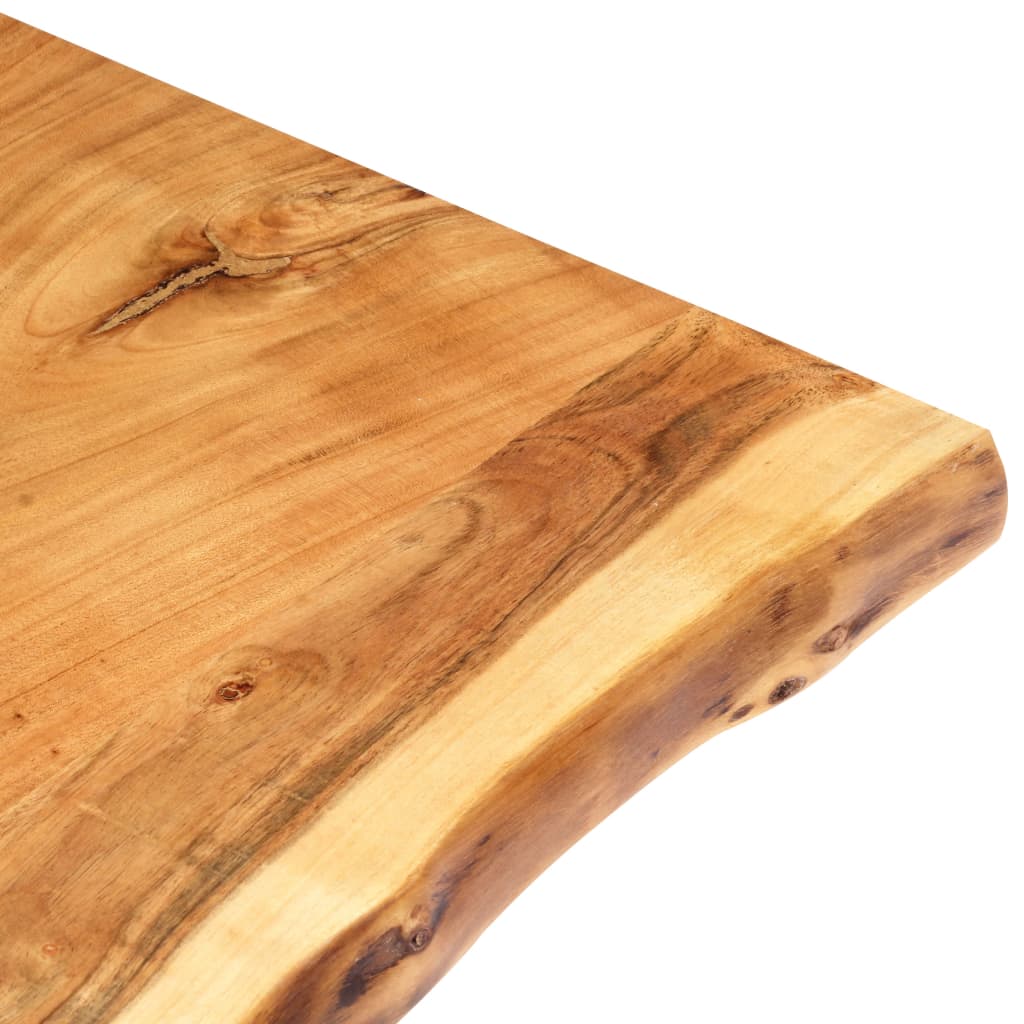 vidaXL Table Top | Natural wood | Solid acacia wood | 80x | Durable | Table Top