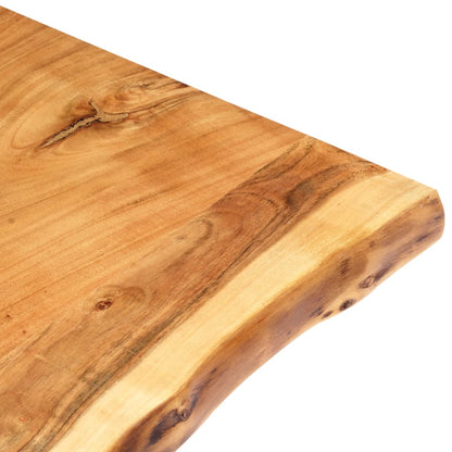 vidaXL Table Top | Natural wood | Solid acacia wood | 80x | Durable | Table Top
