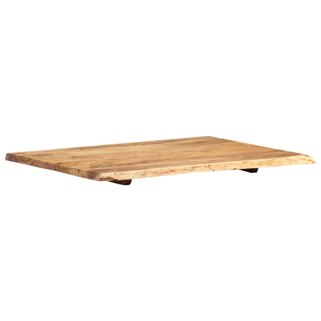 vidaXL Table Top | Natural wood | Solid acacia wood | 80x | Durable | Table Top