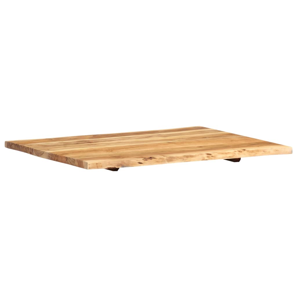 vidaXL Table Top | Natural wood | Solid acacia wood | 80x | Durable | Table Top