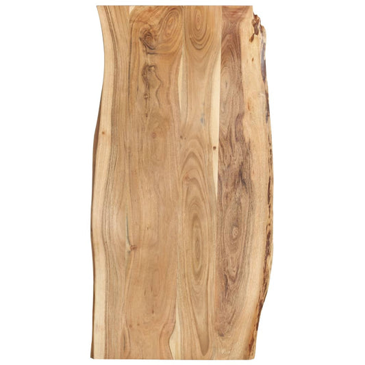 vidaXL Table Top | Natural Wood | Solid acacia wood | 118 x 60 cm