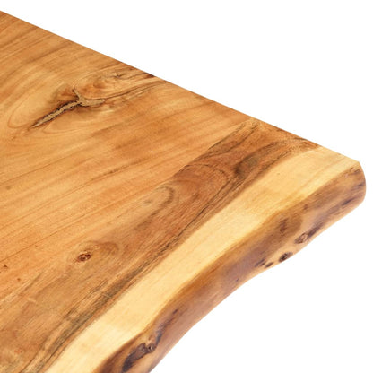 vidaXL Table Top | Natural Wood | Solid acacia wood | 118 x 60 cm