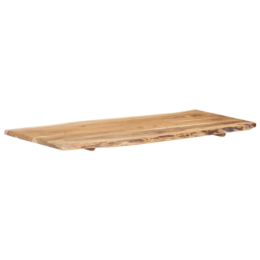 vidaXL Table Top | Natural Wood | Solid acacia wood | 118 x 60 cm