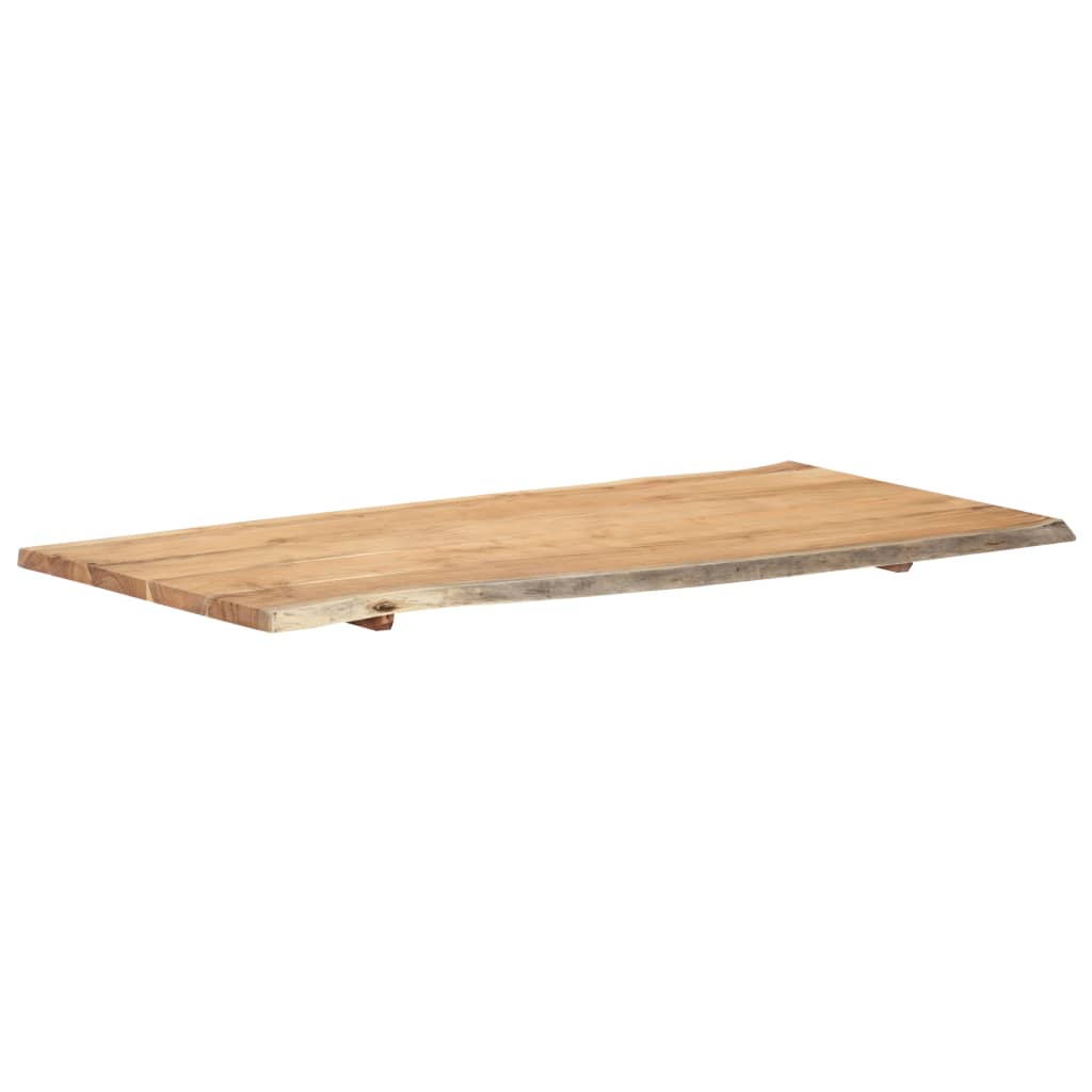 vidaXL Table Top | Natural Wood | Solid acacia wood | 118 x 60 cm