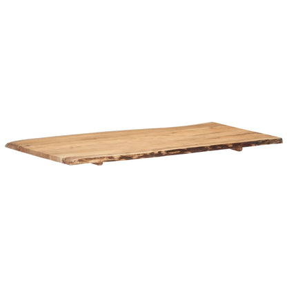 vidaXL Table Top | Natural Wood | Solid acacia wood | 118 x 60 cm