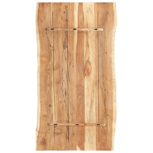 vidaXL Table Top | Natural Acacia | Solid acacia wood | 118 x | Durable