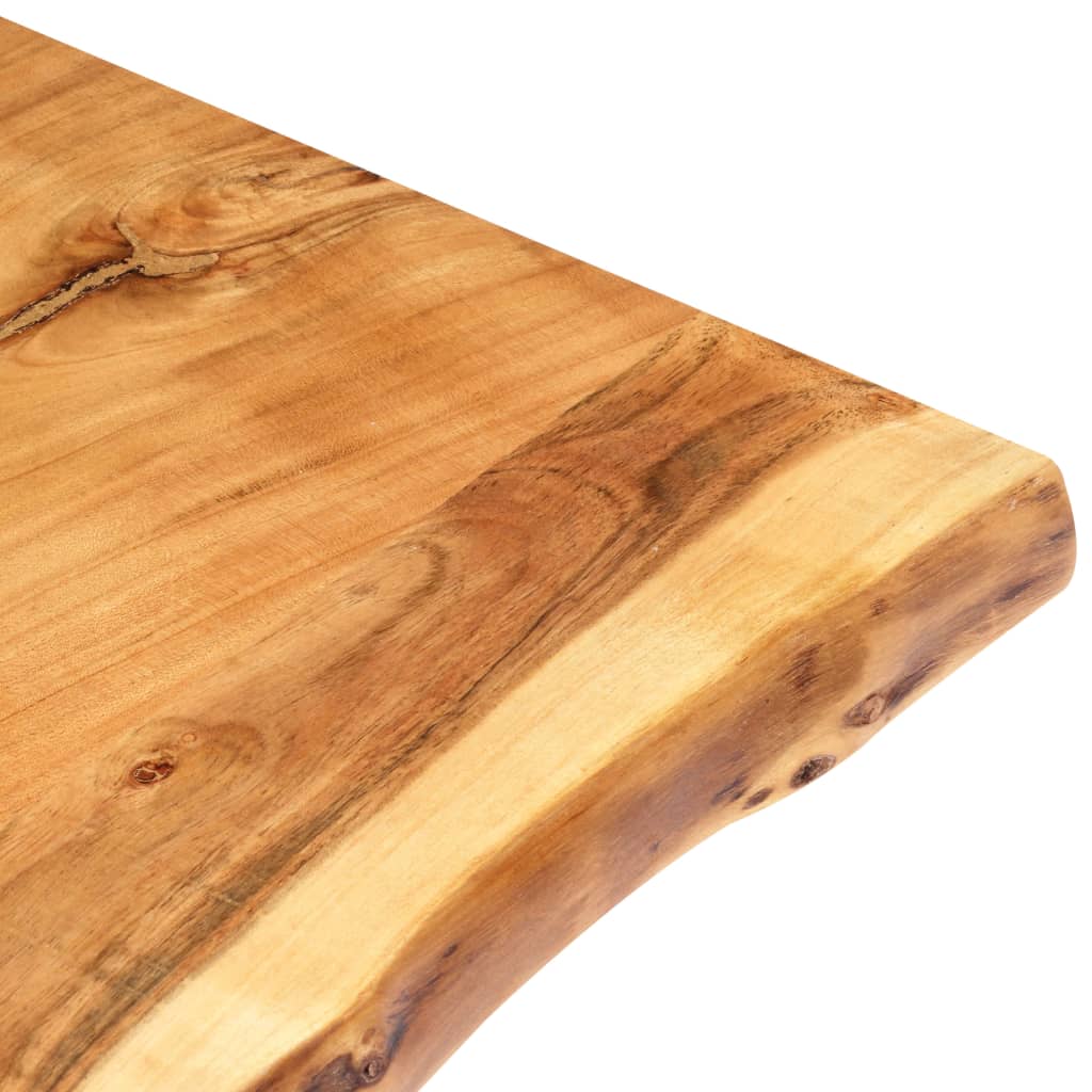 vidaXL Table Top | Natural Acacia | Solid acacia wood | 118 x | Durable