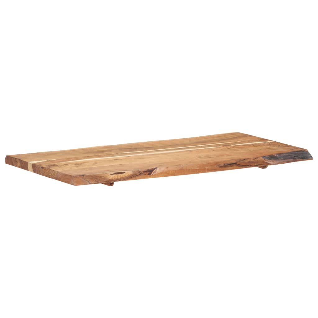 vidaXL Table Top | Natural Acacia | Solid acacia wood | 118 x | Durable