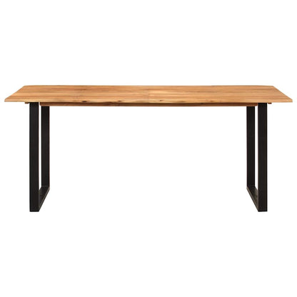 286472 vidaXL Dining Table 180x90x76 cm Solid Acacia Wood