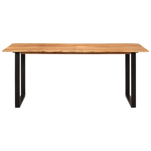 286472 vidaXL Dining Table 180x90x76 cm Solid Acacia Wood
