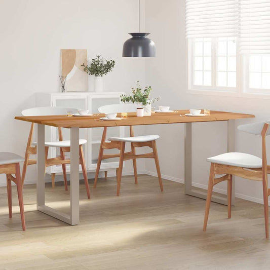 286476 vidaXL Dining Table 180x90x76 cm Solid Acacia Wood
