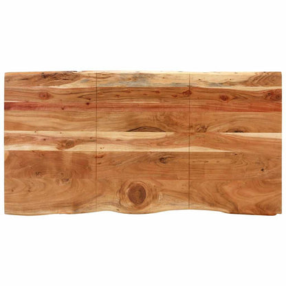 vidaXL Dining Table 154x80x76 cm Solid Acacia Wood