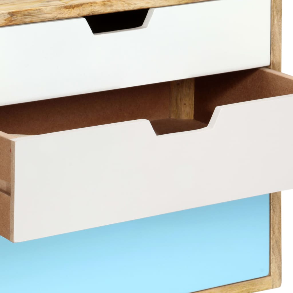 vidaXL Bedside Cabinet | Brown | Solid Mango Wood | Medium | Bedside Cabinet