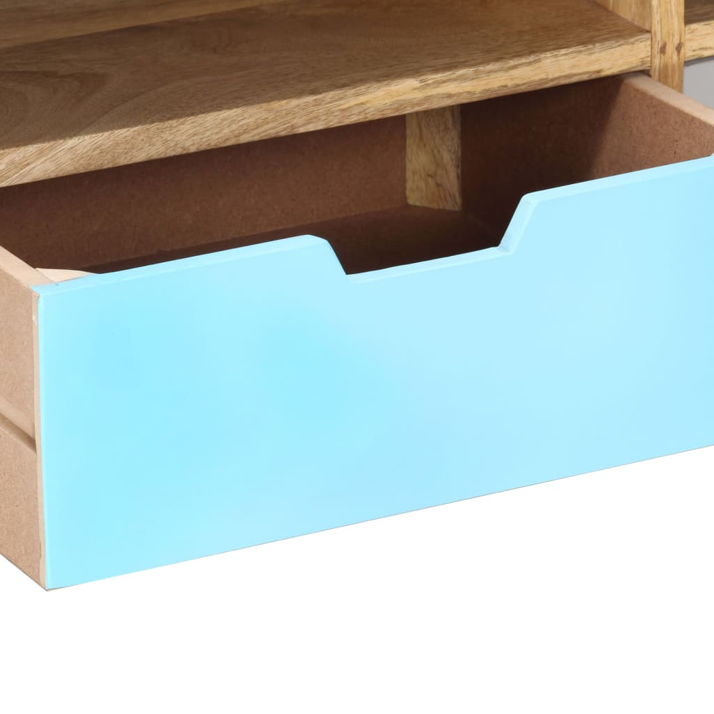 vidaXL TV Cabinet 110x35x48 cm Solid Mango Wood