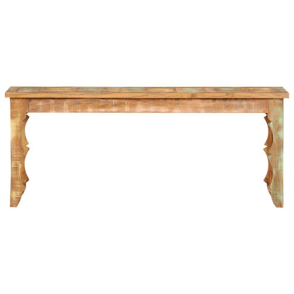 286485 vidaXL Bench 110x35x45 cm Solid Reclaimed Wood