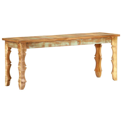 286485 vidaXL Bench 110x35x45 cm Solid Reclaimed Wood