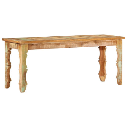 vidaXL Bench 110x35x45 cm Solid Reclaimed Wood