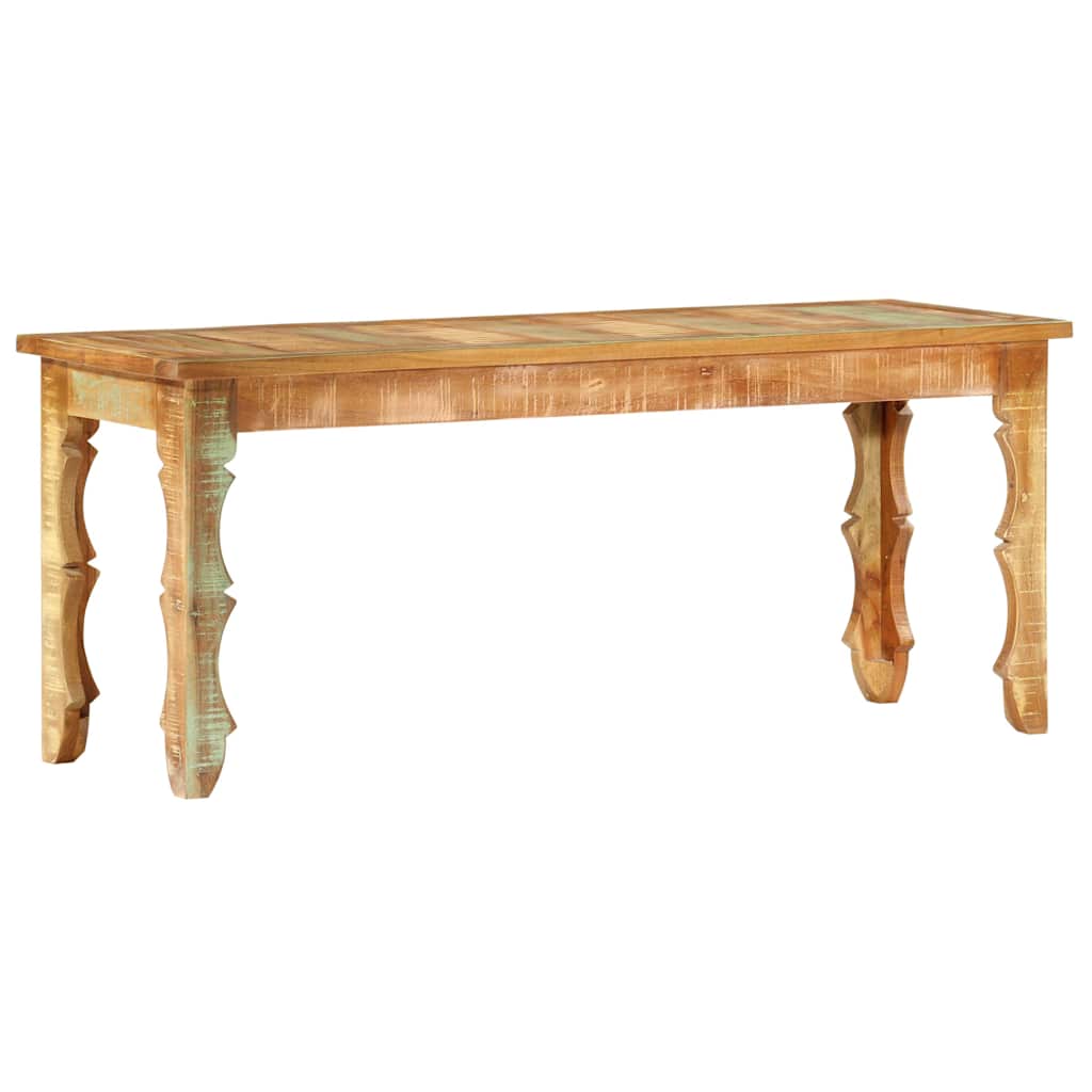 286485 vidaXL Bench 110x35x45 cm Solid Reclaimed Wood