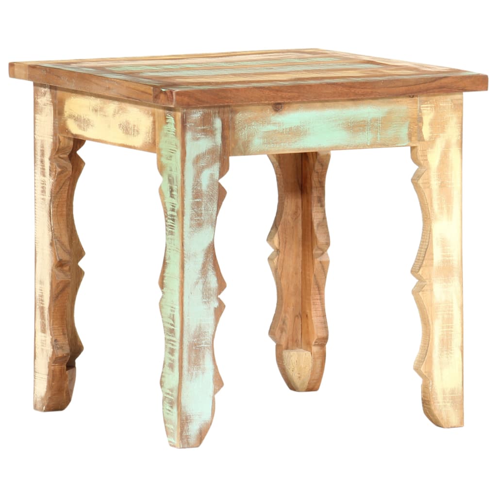 vidaXL Coffee Table 40x40x40 cm Solid Reclaimed Wood