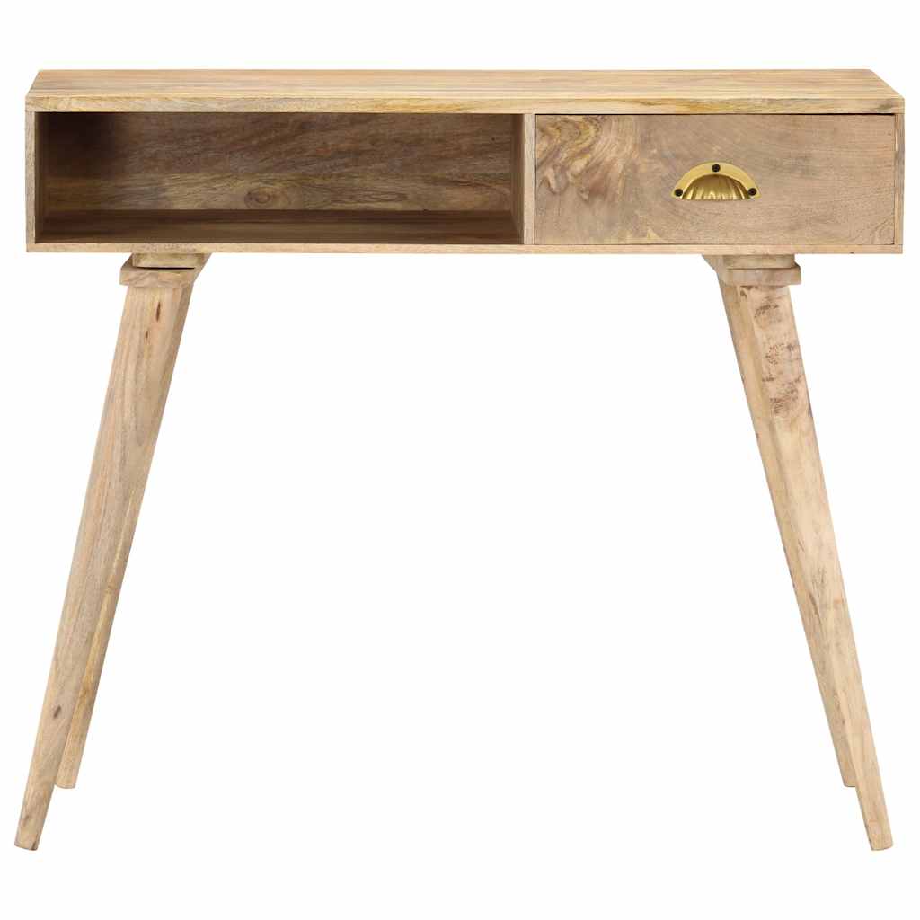 vidaXL Console Table 90x45x75 cm Solid Mango Wood