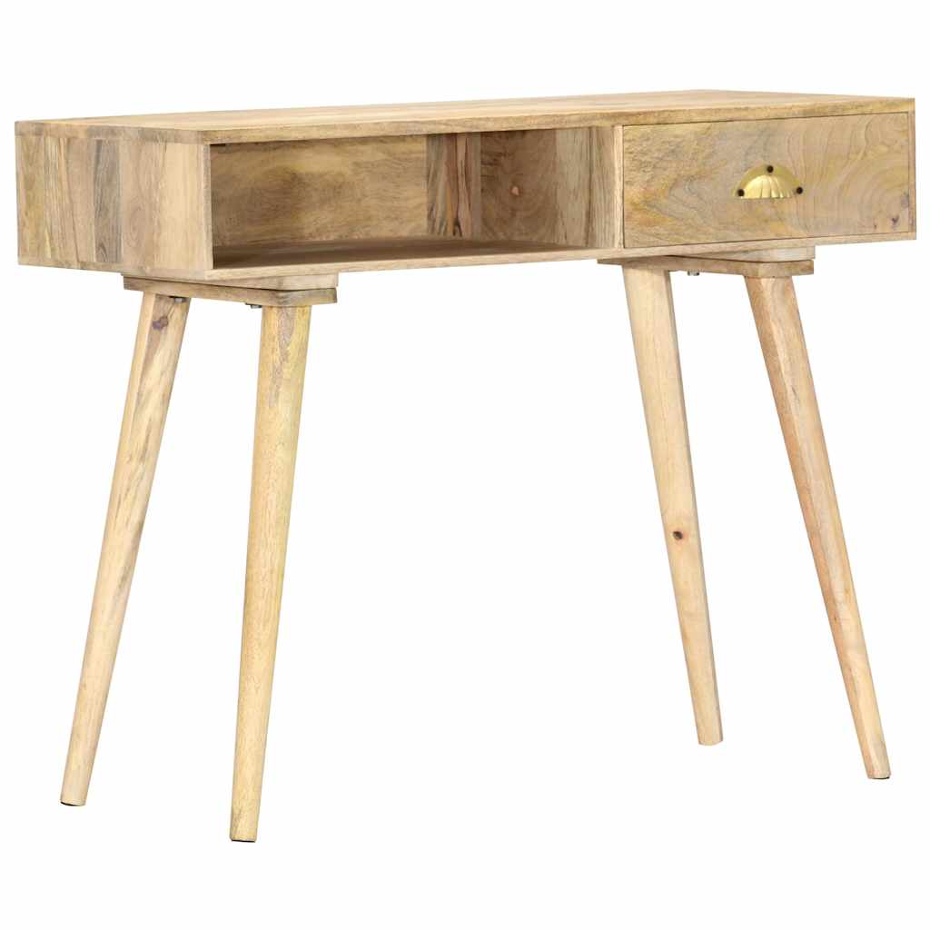 vidaXL Console Table 90x45x75 cm Solid Mango Wood