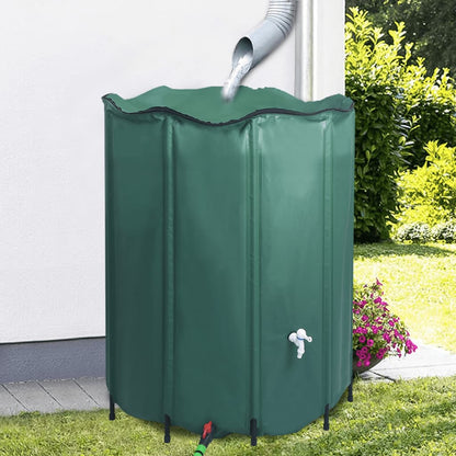 vidaXL Collapsible Rain Water Tank with Spigot 1000 L