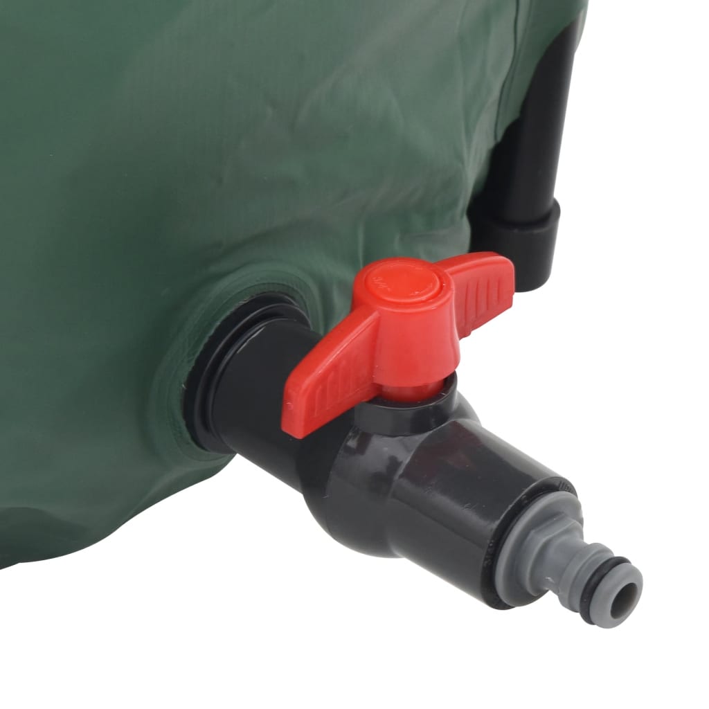vidaXL Collapsible Rain Water Tank with Spigot 1350 L