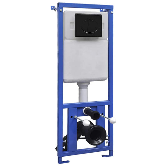 vidaXL Concealed High Cistern 11 L 41x14x(110-125) cm