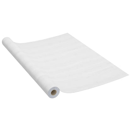 146111 vidaXL Self-adhesive Door Films 2 pcs White Wood 210x90 cm PVC