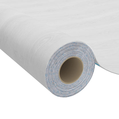 146111 vidaXL Self-adhesive Door Films 2 pcs White Wood 210x90 cm PVC