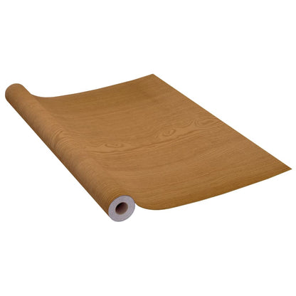 146114 vidaXL Self-adhesive Door Films 2 pcs Light Oak 210x90 cm PVC
