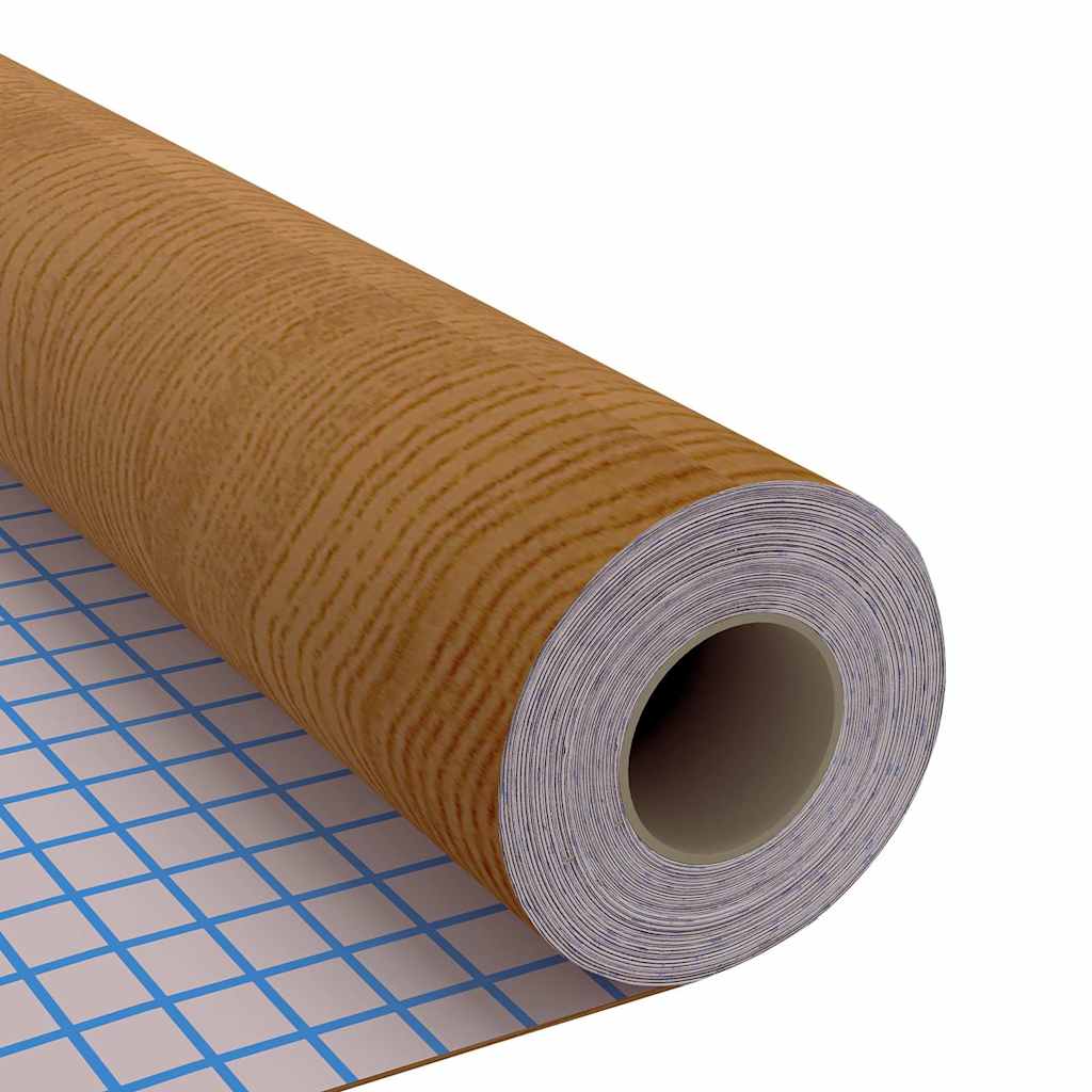 146114 vidaXL Self-adhesive Door Films 2 pcs Light Oak 210x90 cm PVC