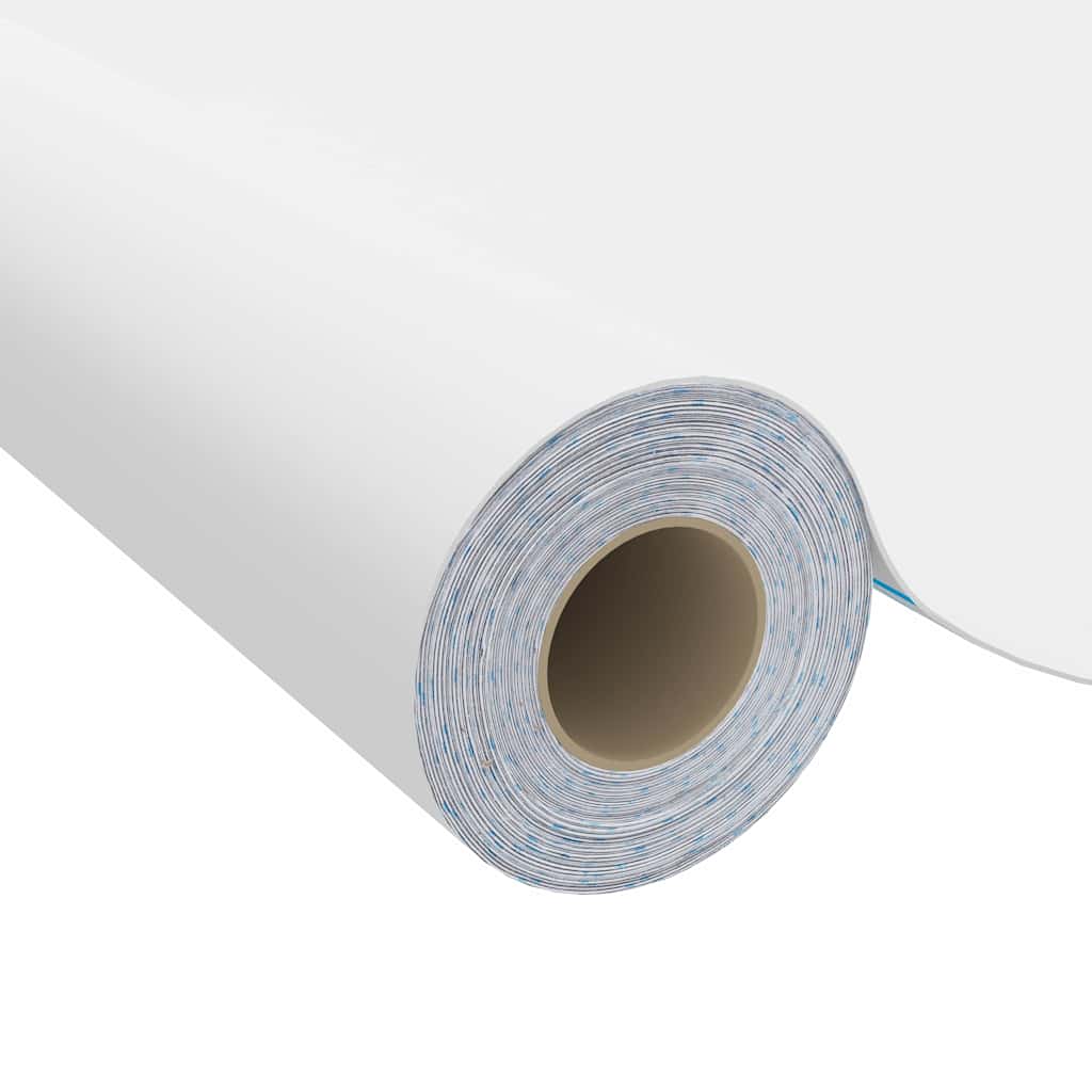 146122 vidaXL Self-adhesive Furniture Film White 500x90 cm PVC