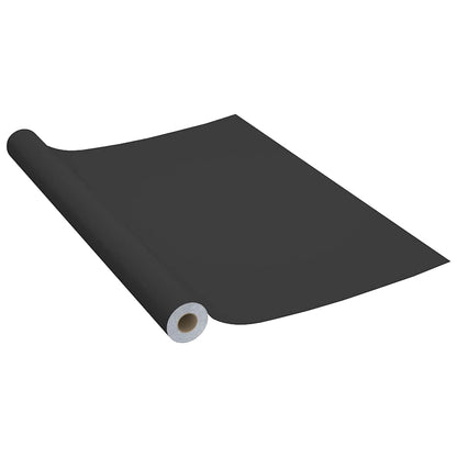 vidaXL Furniture Film | Black | PVC | 500 x 90 cm | Waterproof materials