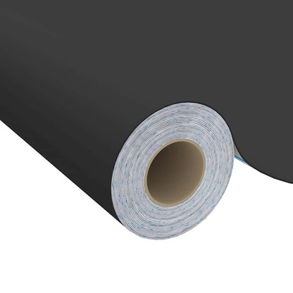 146123 vidaXL Self-adhesive Furniture Film Black 500x90 cm PVC