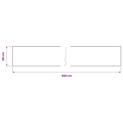 vidaXL Furniture Film | Black | PVC | 500 x 90 cm | Waterproof materials