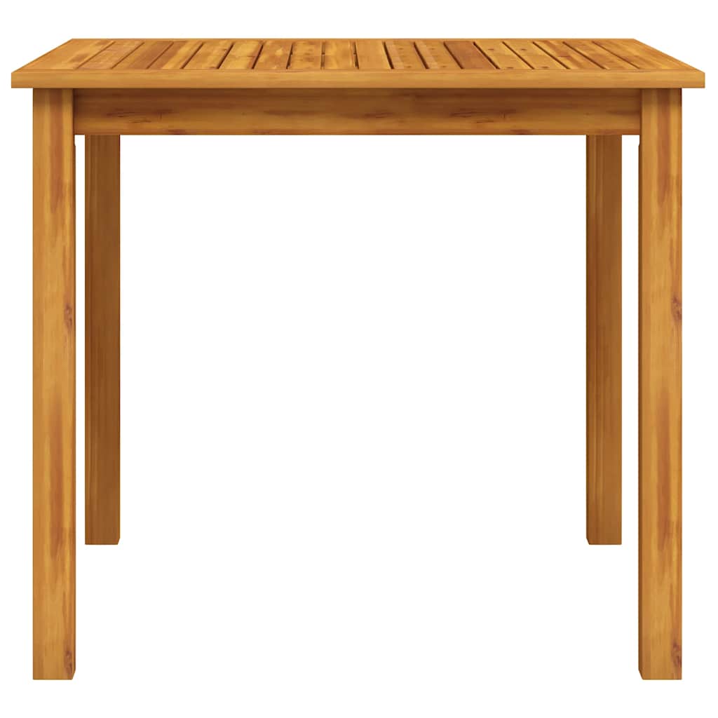 vidaXL Garden Table 85x85x74 cm Solid Acacia Wood