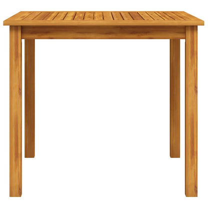 vidaXL Garden Table 85x85x74 cm Solid Acacia Wood
