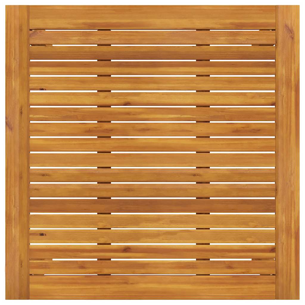 vidaXL Garden Table 85x85x74 cm Solid Acacia Wood