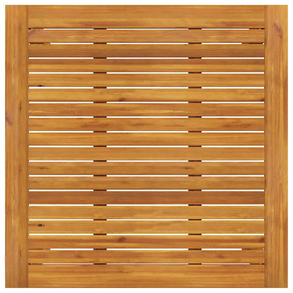 vidaXL Garden Table 85x85x74 cm Solid Acacia Wood