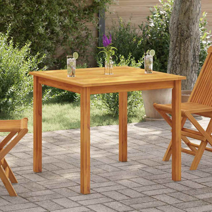 vidaXL Garden Table 85x85x74 cm Solid Acacia Wood